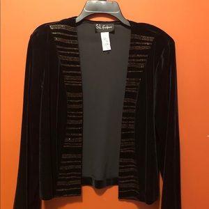 Vintage velvet blazer jacket